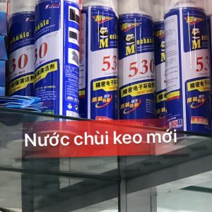 Nước chùi keo 530 zin chính hãng giá sỉ
