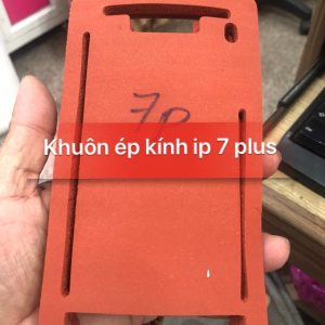 Khuôn cao su ép kính liền ron iPhone 7 Plus