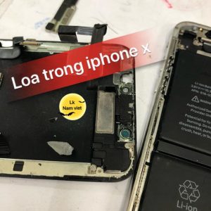 Cụm loa trong iphone x zin có hàng tại linh kiện nam việt.