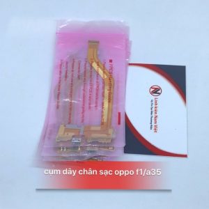 Cụm Dây Chân Sạc Oppo F1W / A35 zin giá sỉ linh kiện nam việt.