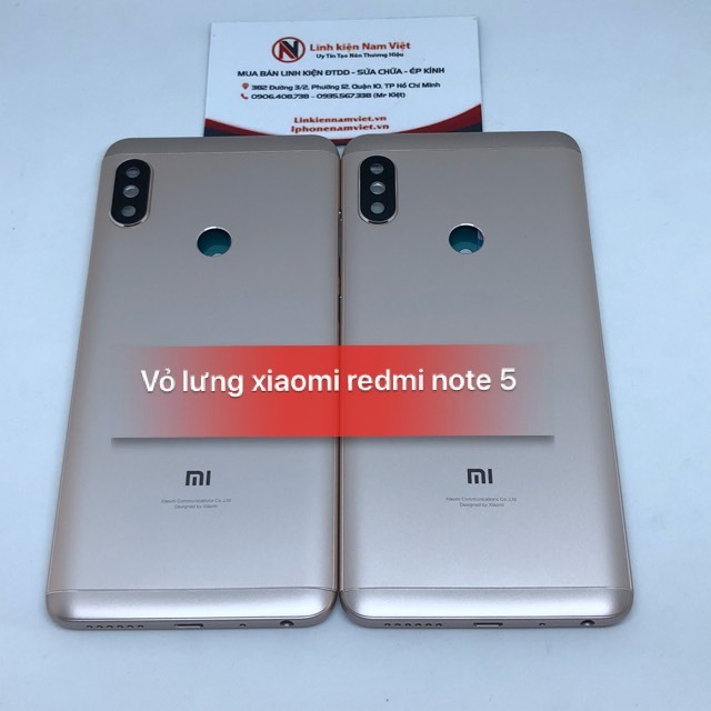Vỏ lưng Xiaomi Redmi Note 5