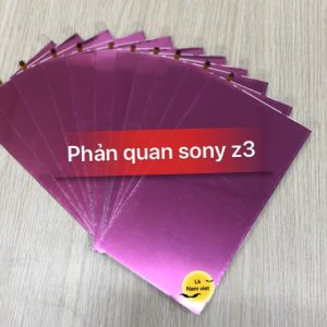 lót phản quan sony z3 có hàng tại nam việt mobile.