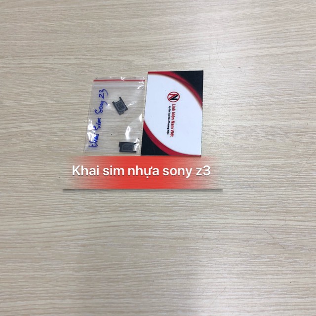 Khai sim nhựa Sony Z3