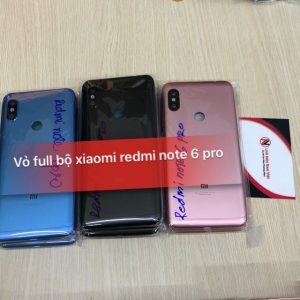 Vỏ full bộ xiaomi redmi note 6 pro có đủ màu zin chính hảng.