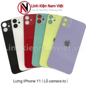 Lưng iphone 11 (Lổ cam to)