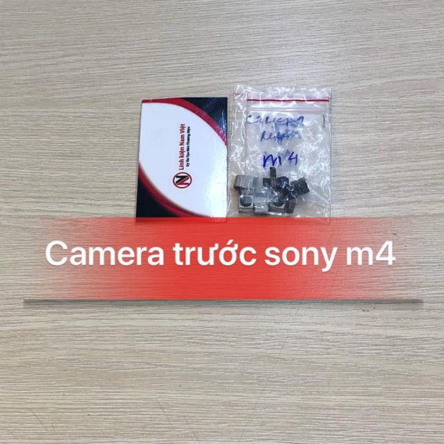 Camera trước Sony M4 zin máy