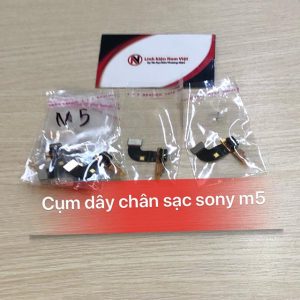 Cụm chân sạc Sony M5