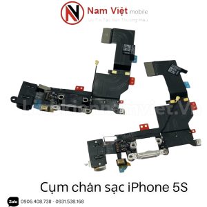 Cụm chân sạc bộ iPhone 5S
