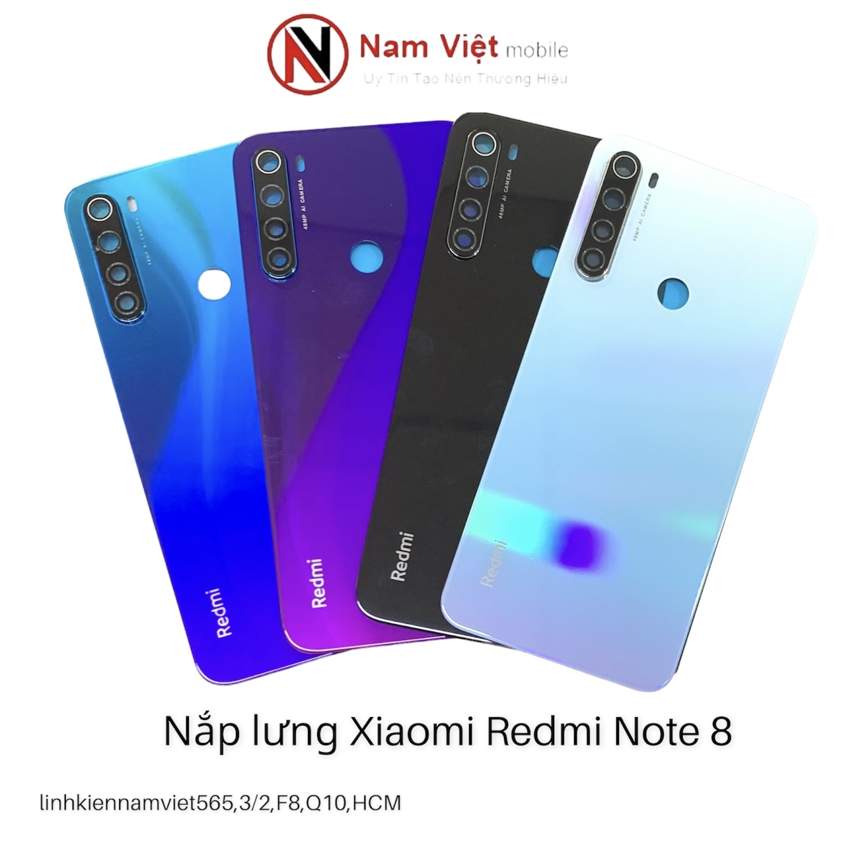 Nắp lưng Xiaomi Redmi Note 8