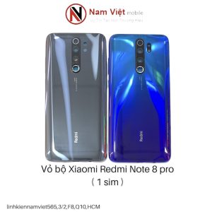 Vỏ sườn lưng full bộ Xiaomi Redmi Note 8 Pro (1 sim)