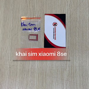 Khai sim Xiaomi Mi8se