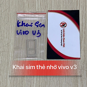 Khai sim thẻ nhớ Vivo V3 Khai sim thẻ nhớ Vivo V3