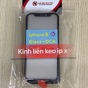Kính liền keo OCA Iphone X