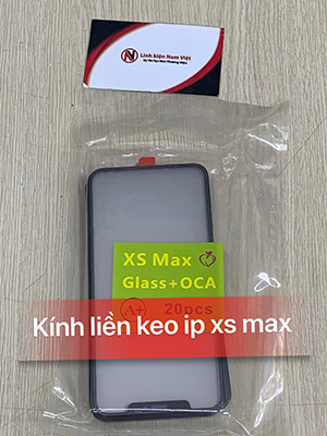 Kính liền keo OCA Iphone XS Max Kính liền keo OCA Iphone XS Max