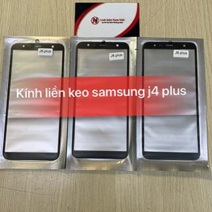 Kính liền keo OCA Samsung J4 Plus