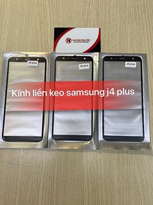 Kính liền keo OCA Samsung J4 Plus