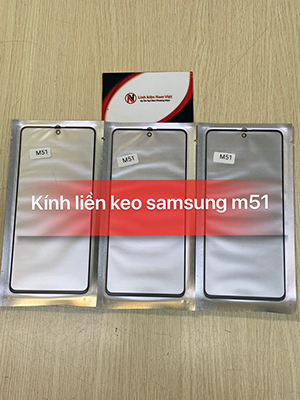 Kính liền keo OCA Samsung M51 Kính liền keo OCA Samsung M51