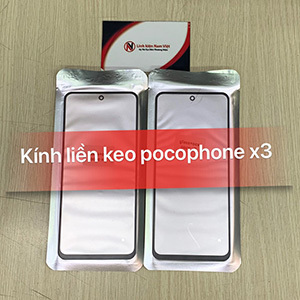 Kính liền keo OCA Xiaomi Pocophone X3
