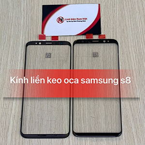 Kính liền keo OCA Samsung S8 Kính liền keo OCA Samsung S8