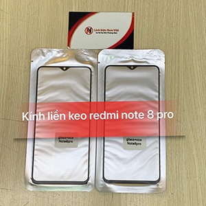 Kính liền keo OCA Xiaomi Note 8 Pro