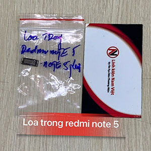 Loa trong Xiaomi Redmi Note 5 / Redmi Note 5 Plus