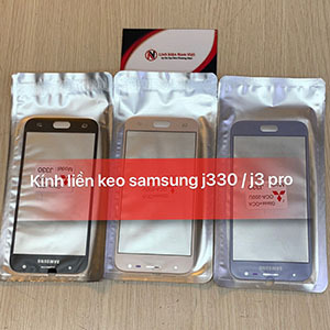 Kính liền keo OCA Samsung J330 / J3 Pro / J3-2017
