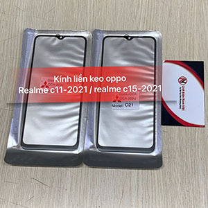 Kính liền keo OCA Oppo Realme C20 / Realme C21 / Realme C11-2021 / Realme C15-2021