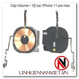 Dây cáp vỹ sạc kèm Volume Iphone 11 Pro Max