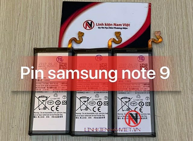 pin Samsung Note 9