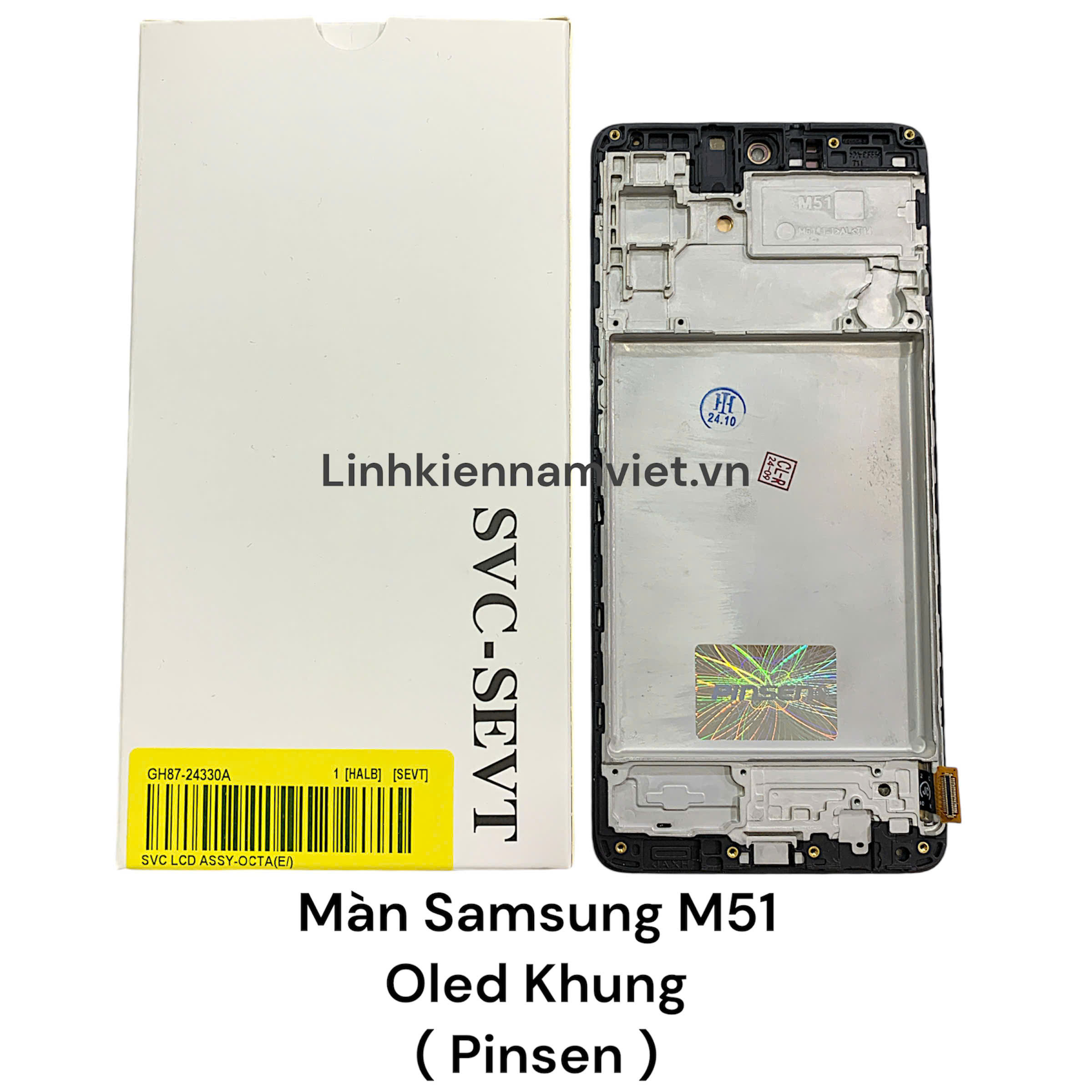 Màn hình Samsung M51 / M515 (Pinsen Oled khung)