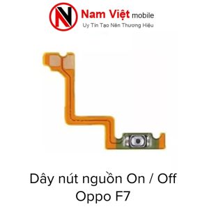 Dây nút nguồn On / Off Oppo F7