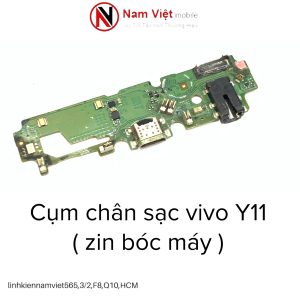 Cụm chân sạc bộ Vivo Y11 / Y15 / U10 / Y3s ( Zin máy )