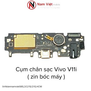 Cụm chân sạc Vivo V11i ( zin bóc máy )