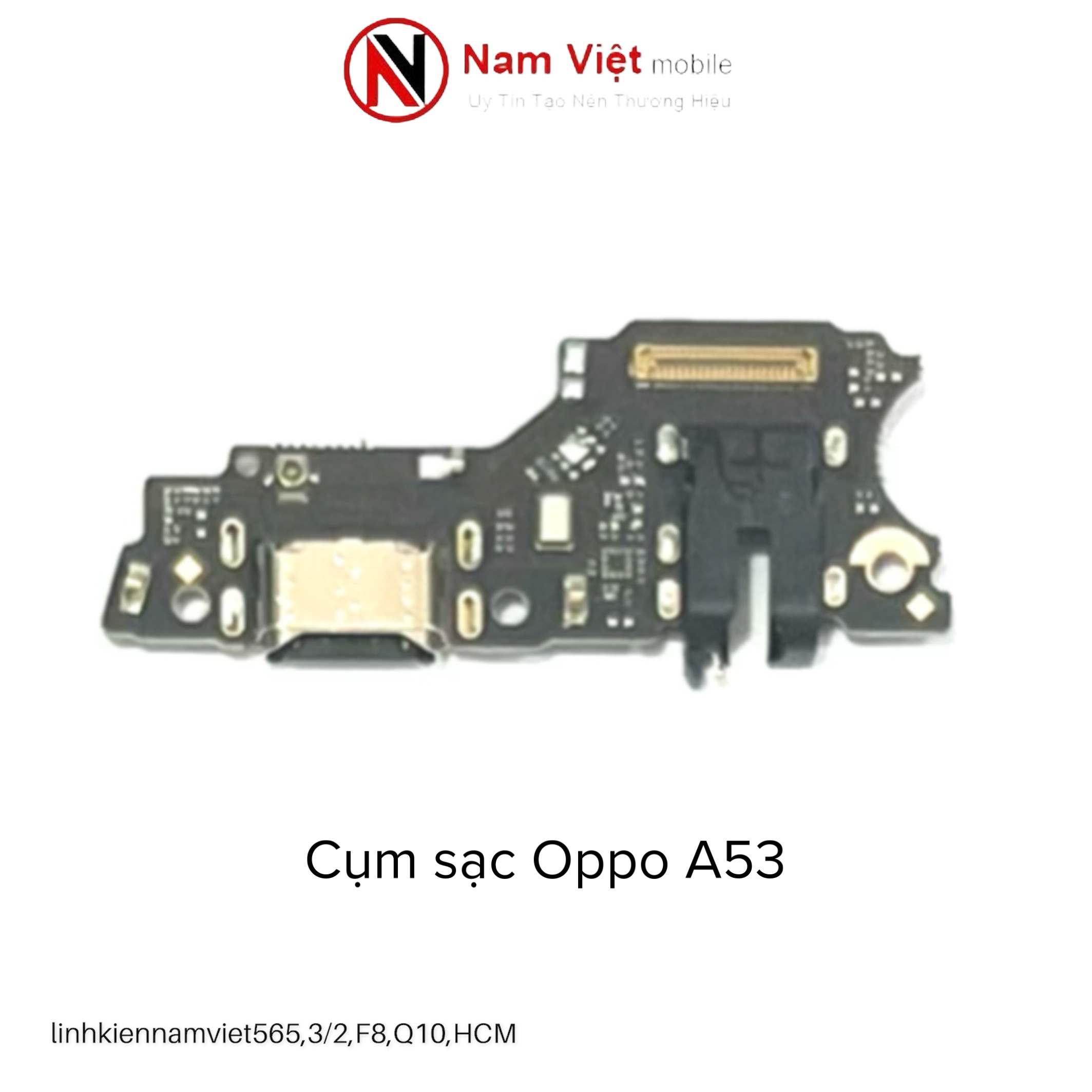 Cụm chân sạc bộ Oppo A53 New