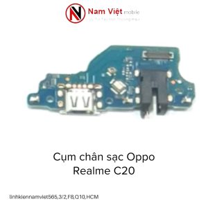 Cụm chân sạc bộ Oppo Realme C20