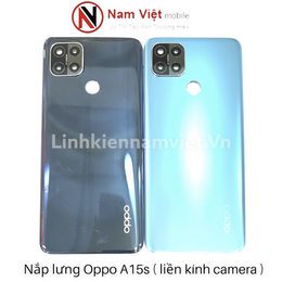 Nắp lưng Oppo A15s ( liền kính camera )