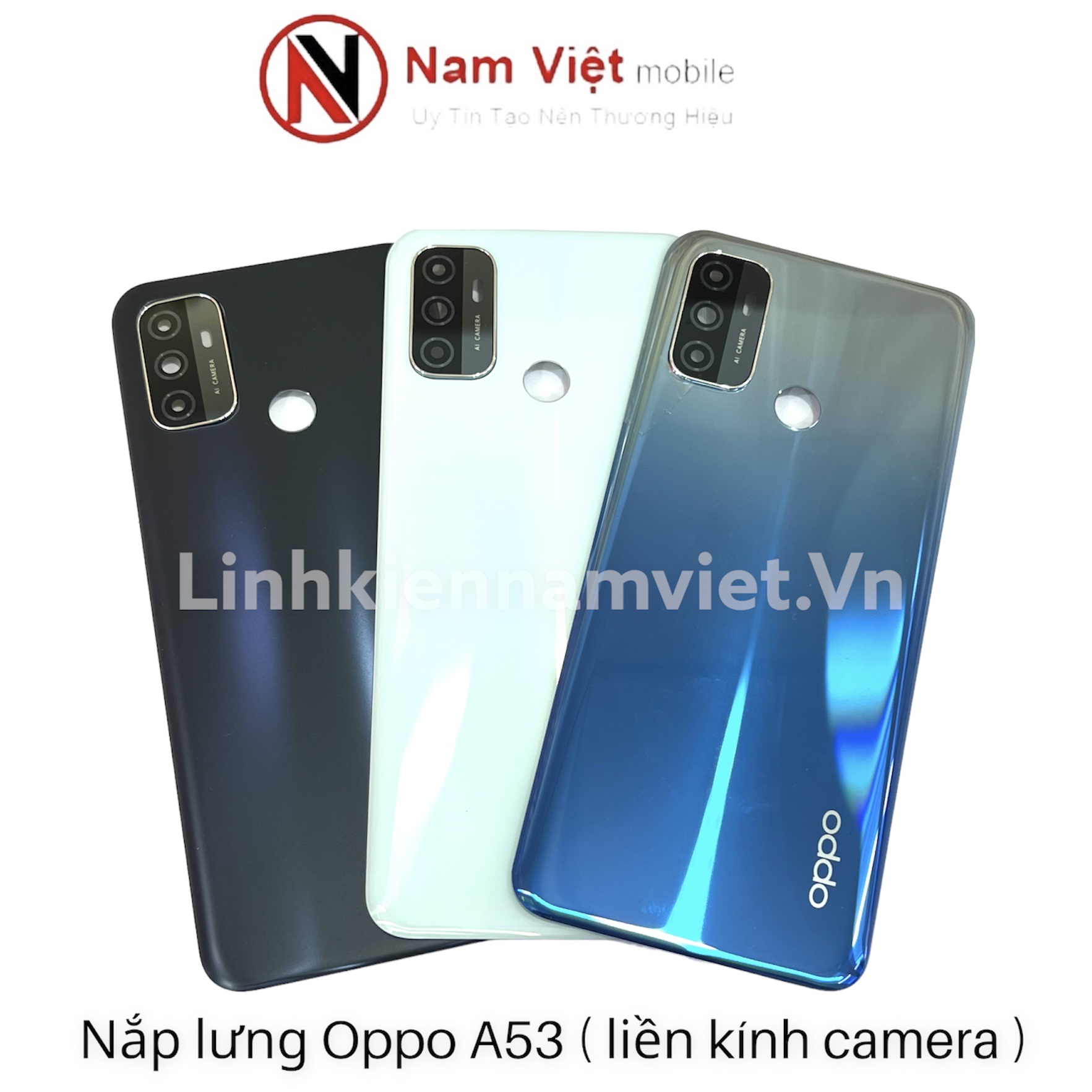 Nắp lưng Oppo A53 ( liền kính camera )