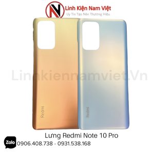 Nắp lưng Xiaomi Redmi Note 10 Pro 4G ZIN ( không kèm kính camera )