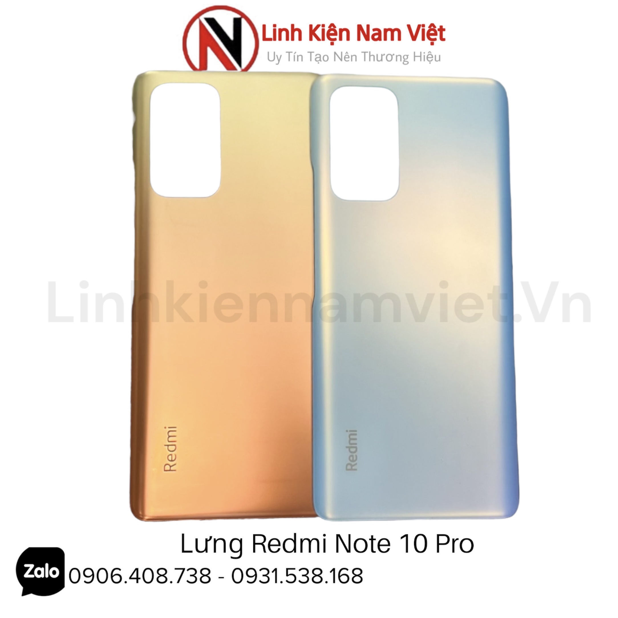 Nắp lưng Xiaomi Redmi Note 10 Pro 4G ZIN ( không kèm kính camera )