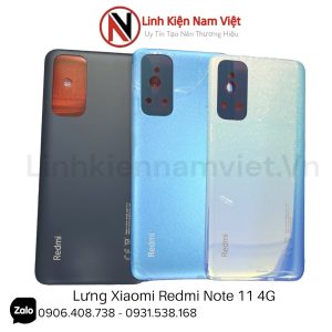 Nắp lưng Xiaomi Redmi Note 11 - 4G ZIN ( không kèm kính camera )