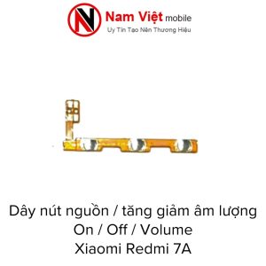 Dây Nút Nguồn On - Off / Volume Tăng Giảm Âm Lượng Xiaomi Redmi 7A
