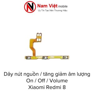 Dây Nút Nguồn On - Off / Volume Tăng Giảm Âm Lượng Xiaomi Redmi 8