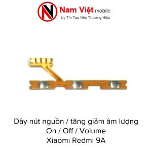 Dây Nút Nguồn On - Off / Volume Tăng Giảm Âm Lượng Xiaomi Redmi 9A