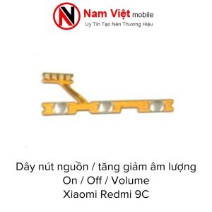 Dây Nút Nguồn On - Off / Volume Tăng Giảm Âm Lượng Xiaomi Redmi 9C