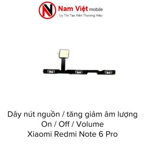 Dây Nút Nguồn On - Off / Volume Tăng Giảm Âm Lượng Xiaomi Redmi Note 6 Pro