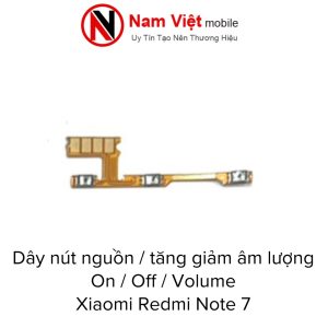 Dây Nút Nguồn On - Off / Volume Tăng Giảm Âm Lượng Xiaomi Redmi Note 7