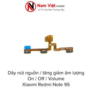 Dây Nút Nguồn On - Off / Volume Tăng Giảm Âm Lượng Xiaomi Redmi Note 9S