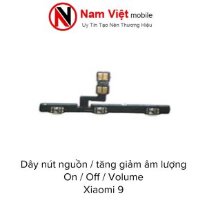 Dây Nút Nguồn On - Off / Volume Tăng Giảm Âm Lượng Xiaomi 9