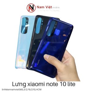 Nắp lưng Xiaomi Note 10 Lite