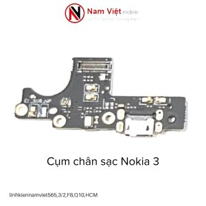 Cụm chân sạc bộ Nokia 3 NEW